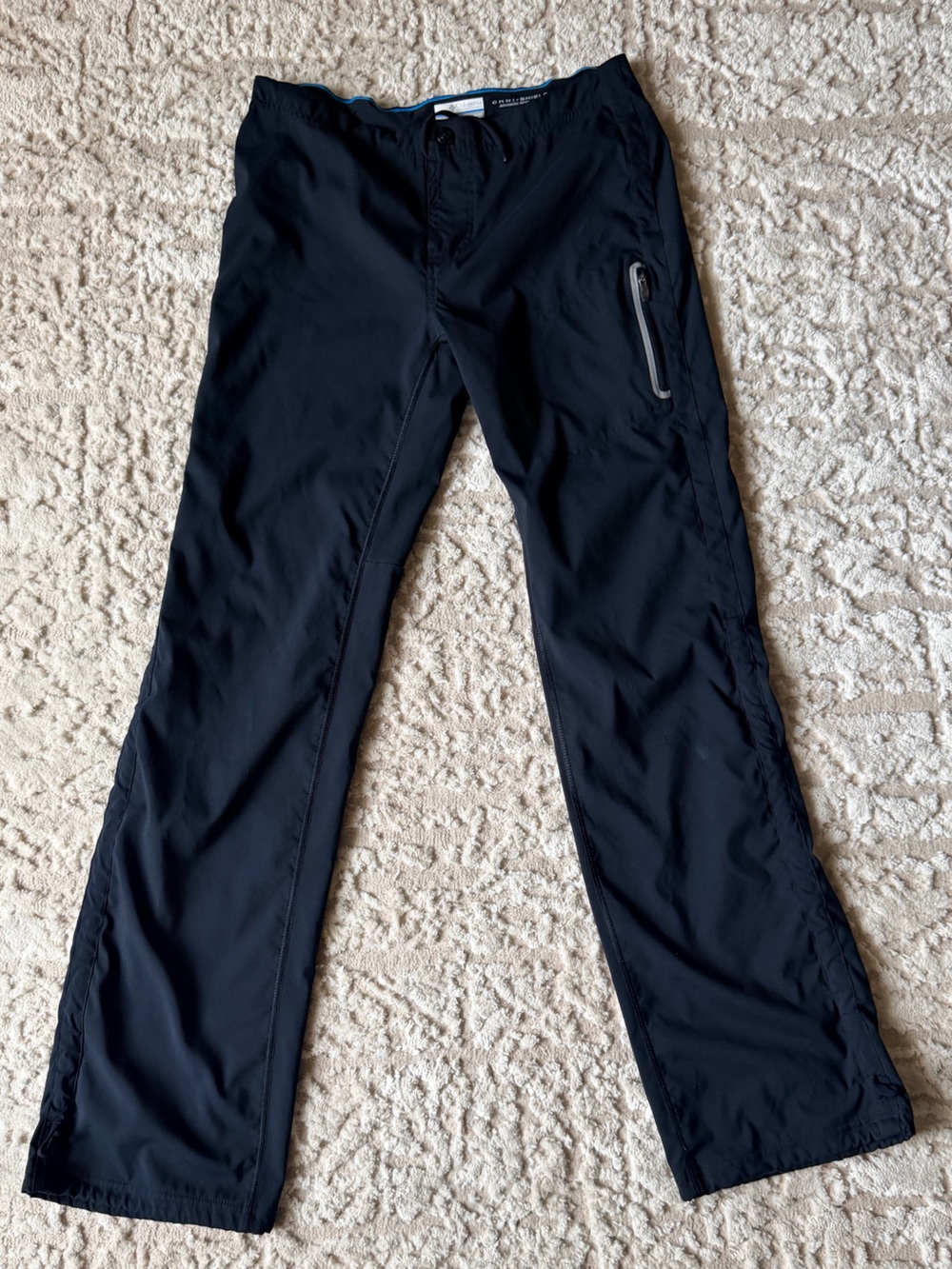 Columbia Black Women's Hiking Pants with Zip Pocket